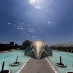 L'Hemisfèric. Ciudad de las Artes y las Ciencias de Valencia de Santiago Calatrava. Foto: Archerphoto