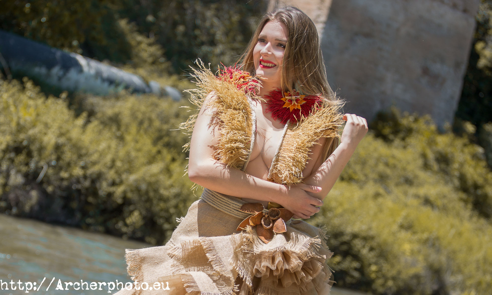 Vestido ecológico de Pier Franco por Sergi Albir, fotógrafo en Valencia