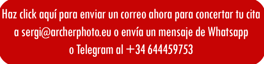 Call to Action correo fotógrafo profesional València ejemplos de books