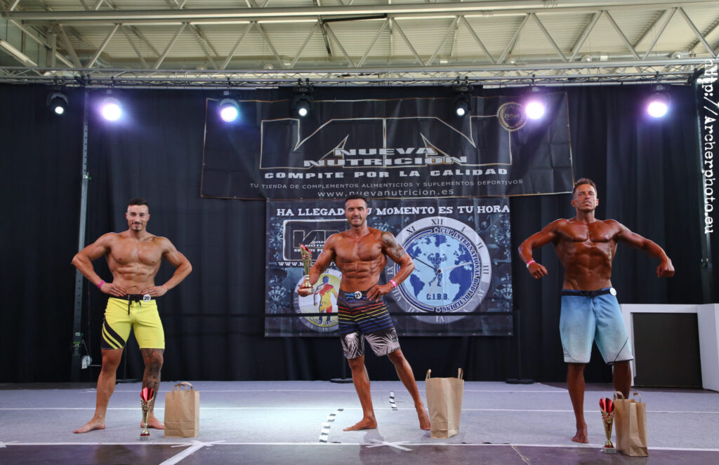 Olympia Spain CIBB 2023, València, 21 de mayo de 2023
Men Physique
1 José Francisco Ruiz
2 Josep González
3 Martin Peniak