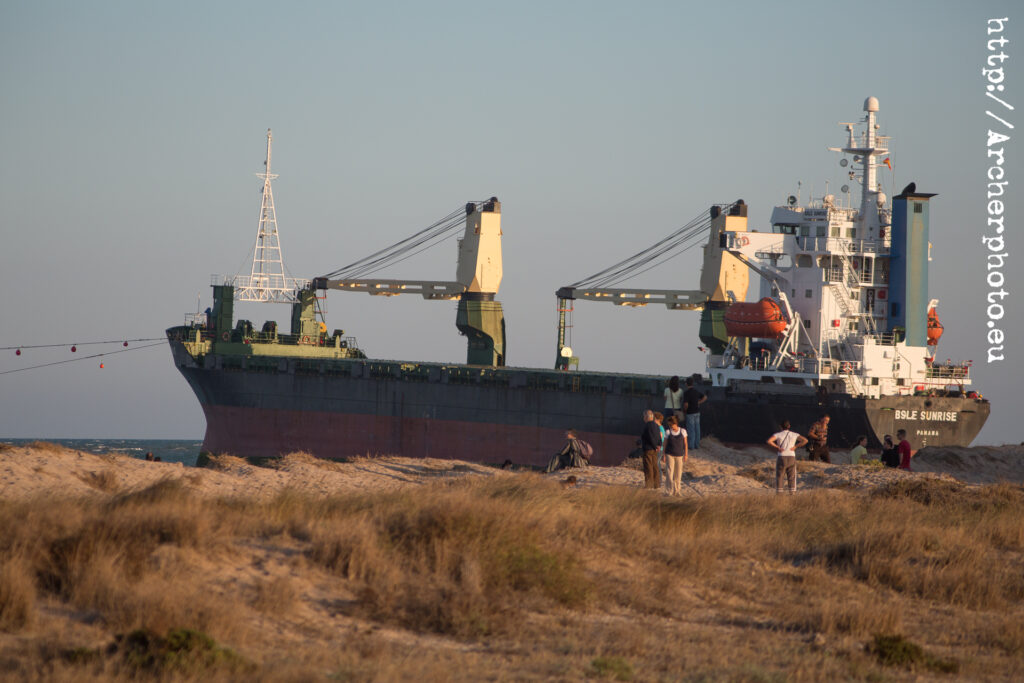 Barcos varados en València en 2012
