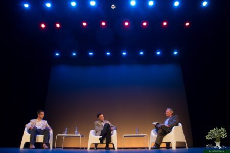 De izquierda a derecha: Vicente Torres, Antonio Penadés y Joan Antoni Llinares Acción Cívica: lucha contra la corrupción