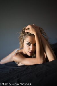 Boudoir books en Valencia una foto de Sara