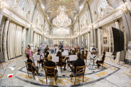 Scordae, orquesta sinfónica infantil en el Ayuntamiento de Valencia por Archerphoto, fotógrafo profesional