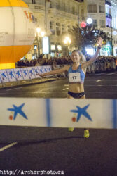 Liv Westphal, ganadora de la San Silvestre València 2017 Liv Westphal, ganadora de la San Silvestre València 2017