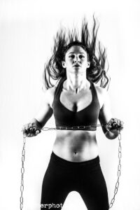 Sesion en estudio con Stephanie, por Archerphoto, fotografo profesional