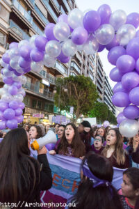 Día de la Mujer, Valencia, España, 2018
