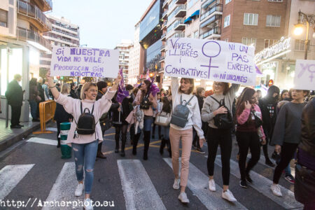 Día de la Mujer, Valencia, España, 2018,fotografo profesional,manifestación,demonstration,8M,8 de Marzo
