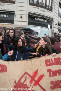 Manifestación antitaurina en Valencia