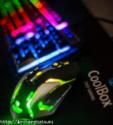 Fotografía de producto. Fotografía para publicidad. Teclado y ratón gaming. Fotos profesionales para publicidad