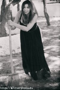 La actriz Belén Riquelme en una sesión de fotos en la Albufera de Valencia, por Sergi Albir, fotógrafo profesional en Valencia