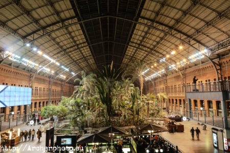 Estación de Atocha, Madrid por Archerphoto, fotografo Madrid
