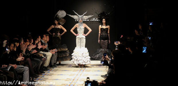 Otra fotografía de la pasarela de Bibian Blue en febrero de 2013, por Archerphoto, fotografo Valencia