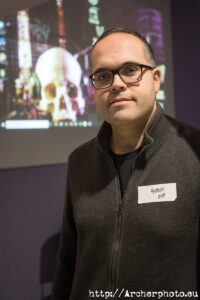 Borja Bilbao. Borja Bilbao en Hispacón 2019, en València