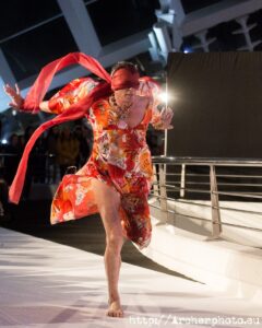 Nacho Duato, cierre del desfile de Montesinos en el CLEC València 2020