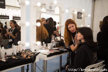 Maquillaje en Ambiente CLEC Fashion Festival València por Archerphoto