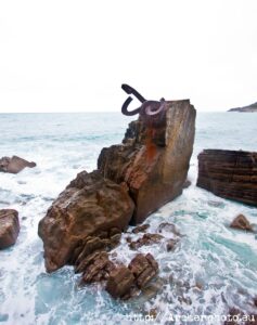 Donostia, 2011, por Archerphoto, peine de los vientos