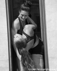 Fani Molina y Cristina Ros, bailarinas en Valencia, sesión de fotos danza, por Archerphoto